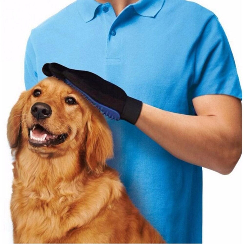 Luva para Remover Pelos dos Pets - Cães e Gatos - True Touch - Imagem 3